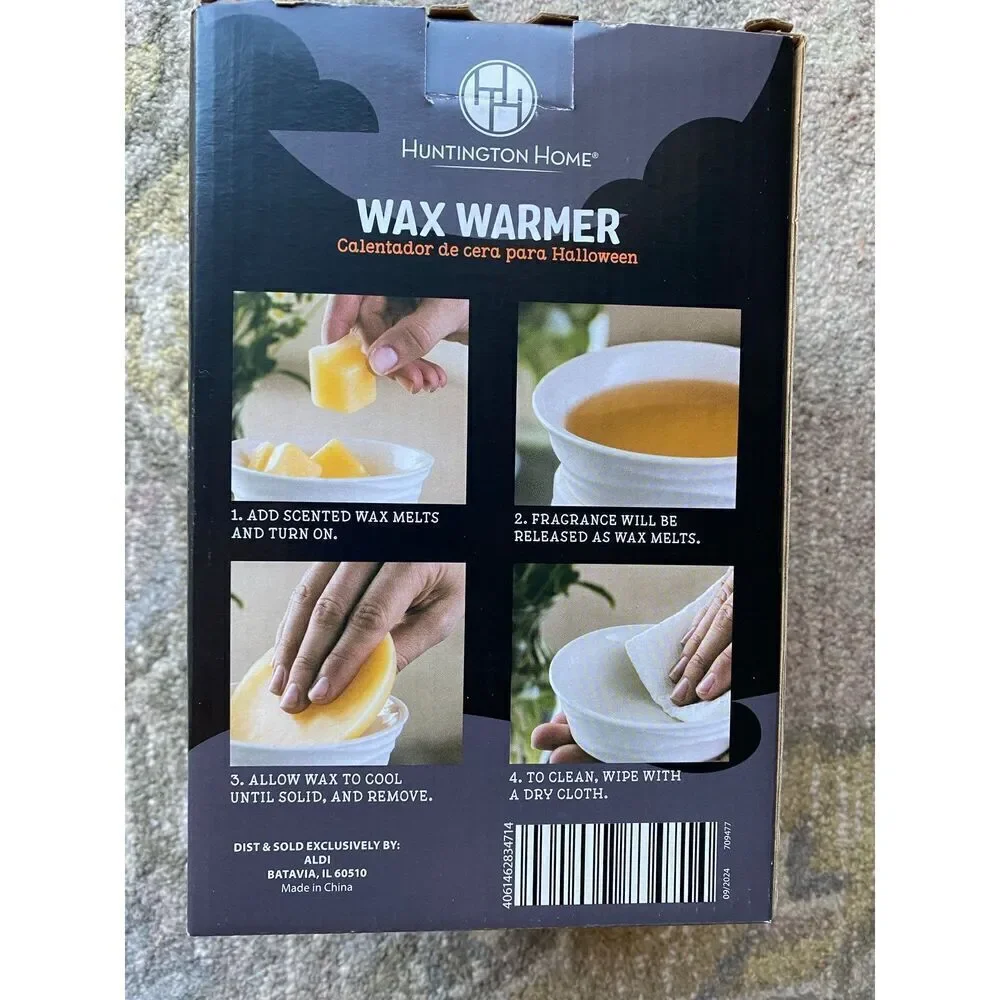 Huntington Home Pumpkin /Bat Wax Warmer